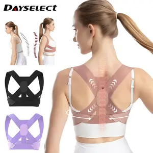 Adult Hunchback Corrector Invisible Back Straightening Stretching Straight Back Open Shoulder Lumbar Correction Belt Men Women
