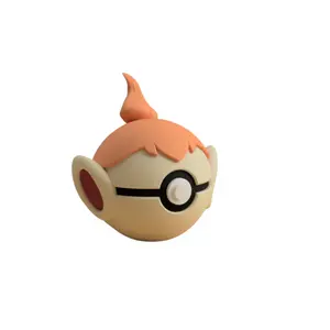 Chimchar Poke Ball - Inspired 3D Printed Collectible