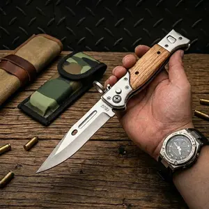 Portable EDC Utility Tool for Camping & Hiking Reusable Foldable Tool Stainless Steel Knives