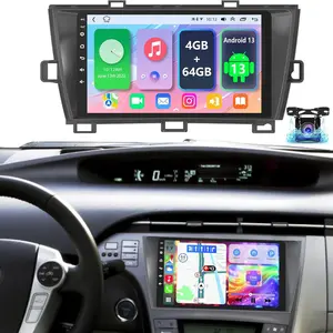 Android 13 Radio for【Toyota Prius 2010-2015】Support Wireless Carpaly&Android Auto, 9 Inch Touch Screen, Car Stereo with BT/WiFi/GPS/FM/SWC/Backup Camera