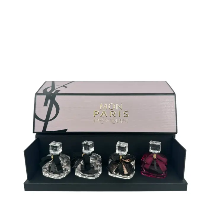 YSL Mon Paris EDP for Women - 4pcs Mini Gift Set Sweet Floral Chypre Perfume Inspired by Paris Romance All Ages