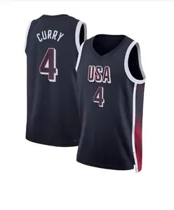 Steph/en Cur/ry Navy Men's USA Basketball 2024 Profesional - Gift for everyone