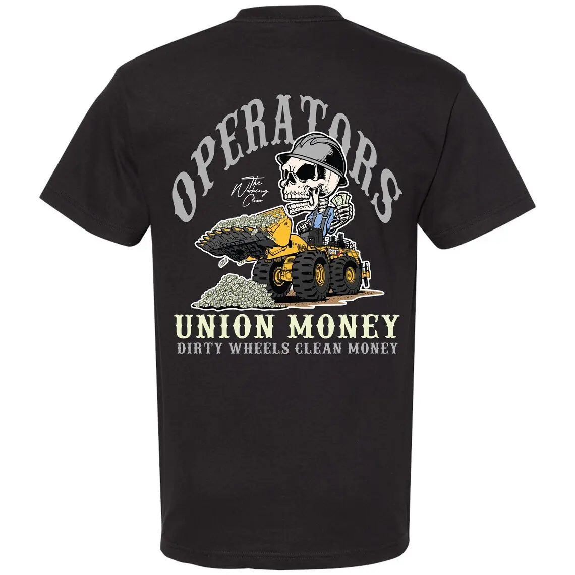 Heavy Equipment Operator T-shirt | Union Operator T-shirt | Proud Operator T-shirt | Mens T-shirt | Construction Shirt | Blue Collar Tee |
