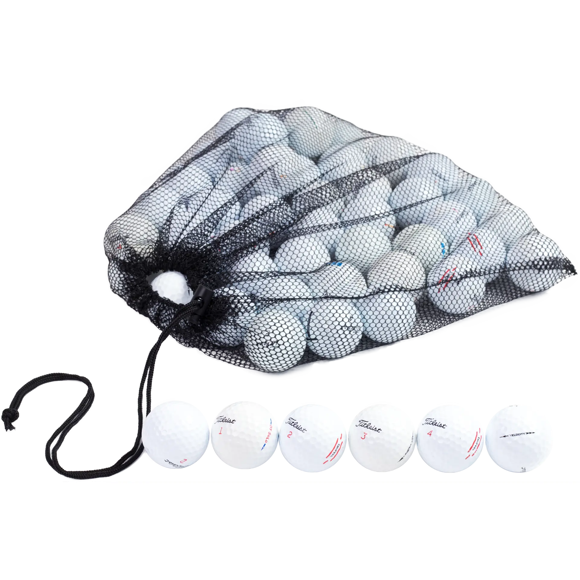 48 Titleist Golf Ball Mesh Bag Mix