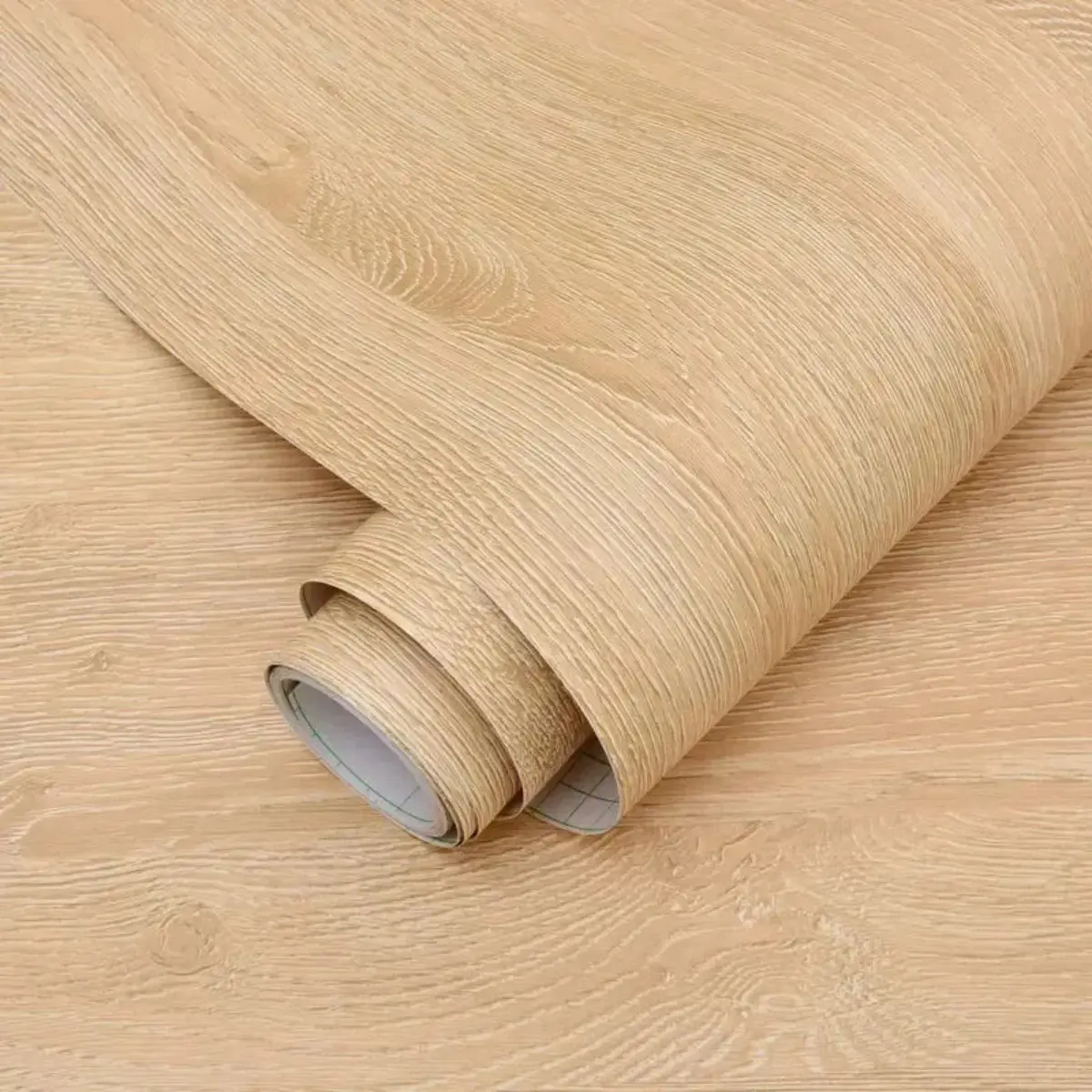 Thick Faux Wood Grain Self-Adhesive Vinyl Wallpaper, Peel-and-Stick with Adhesive Backing, Waterproof, Oilproof, Heat-Resistant for Kitchen Countertops, Cabinets Home Improvement, Peel And Stick Wallpaper