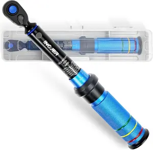 1/4" Drive Click Torque Wrench – 20–240 in-lb Adjustable Dual-Direction Mini Torque Wrench for Bike, Motorcycle & DIY Use