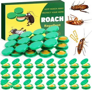 36 Pack Cockroach Gel Bait & Roach Killer Trap Indoor for Home, Powerful Roach Repellent Bait Trap Infestation Solution, Easy to Use Cockroach Deterrent Indoor for Kitchen Home RV Corner Pet Safe