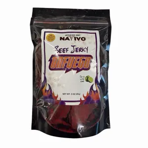 Nativo Beef Jerky — Fuego Flavor | USDA-Inspected | Small-Batch Quality | Resealable Package