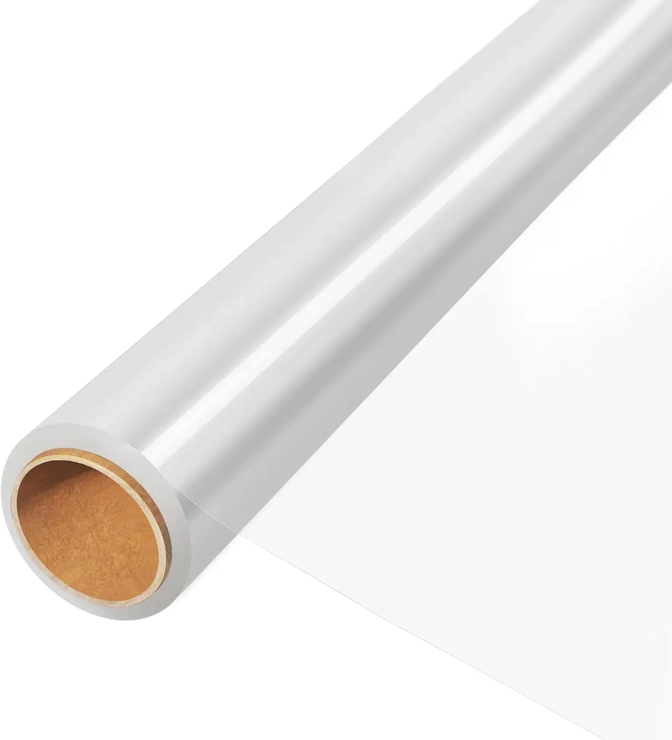50' Long X 17.5” Wide Clear Cellophane Wrap Roll - 3 Mil Thicker Cellophane Roll, Clear Bags for Gifts Baskets Wrap, Flower Arts Crafts Food Treats Wrapping
