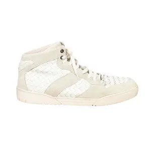 Pre-owned Bottega Veneta Men's Bottega Veneta Intrecciato Leather Sneakers - '20s by Rebag