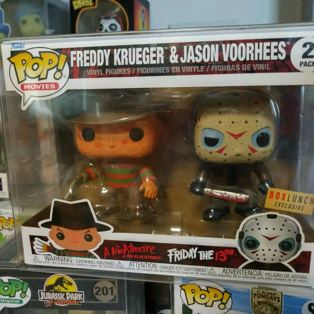 non-bloody Jason Freddy 2 pack with protector