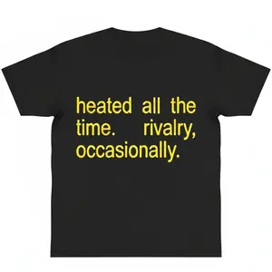 Heated rivalry cotton merch funny good graphic Shirt Heated Rivalry Hockey Shane Hollander Ilya Rozanov y2k fashion Streetwear fan Top Trending Lover Gift
