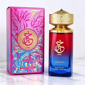 100ML Vanilla Cream Perfume for Her, Strawberry Marshmallow Sweet Gourmand Eau De Parfum, Long Lasting Fragrance, Birthday Gift for Wife