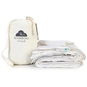 Bamboo Bliss Cooling Comforter, King Size Duvet, Lightweight & Breathable Summer Quilt