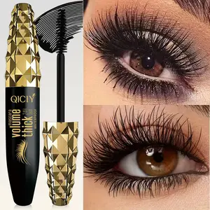 4D Fiber Fluffy Lashes Mascara, 24-Hour Wear, Long Lasting, Volumizing, Waterproof, Smudge Proof, Easy to Remove, and Options, Women's Gift