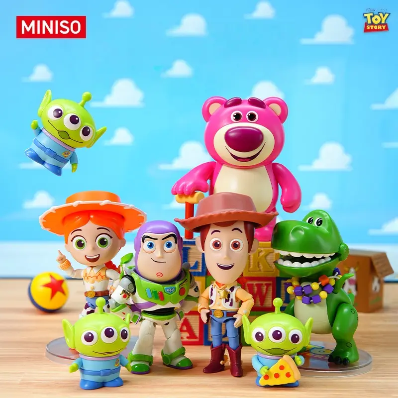 Disney Toy Story 5 Blind Box Figures,Cute DIY Building Block Stuffed Style Action Figure,3D Buildable Character Figures Toy,Kawaii Anime Desk Decor,Collectible Unboxing Toy, Trendy Gift for Teens & Pixar Fans（Height 2.36"-5.43")