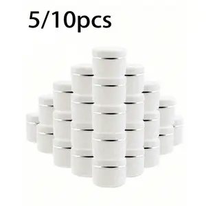 Reusable Cream Jar Set, 20g/30g/50g/100g Plastic Containers with Dome Lid, Empty Storage Box for Travel & Makeup Organization, Containers with Lids