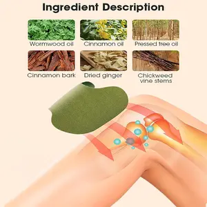 72PCS Knee Patches, Warming Herbal Patches, Knee Joint Relief Patches for Relief Patches for Knee, Back, Neck,and Shoulder,Athletes