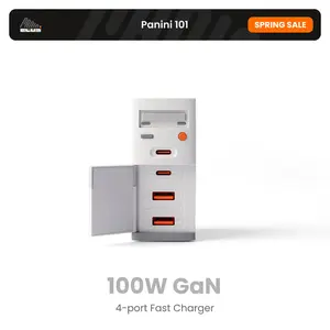 Panini 101 by PaniniClub| 100W GaN Fast-charging Desktop Charger
