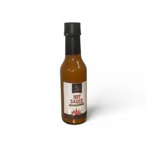Greadys original Hot Sauce 8 fl oz - Caribbean Style Spicy Pepper Sauce | Fresh Hot Peppers Turmeric