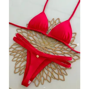 New Bikini Women Sexy Brazil Swimsuit Beach Vacation Swimwear