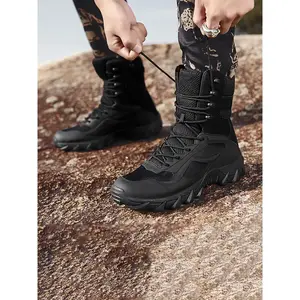 We are purchasing men's outdoor boots, durable military tactical desert boots, lightweight hiking boots, and comfortable high-top fashionable boots for camping and trainingRAIMENTRY