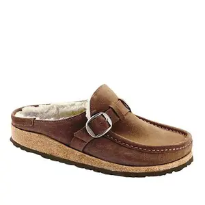 Birkenstock Buckley Leather Shearling Clog
