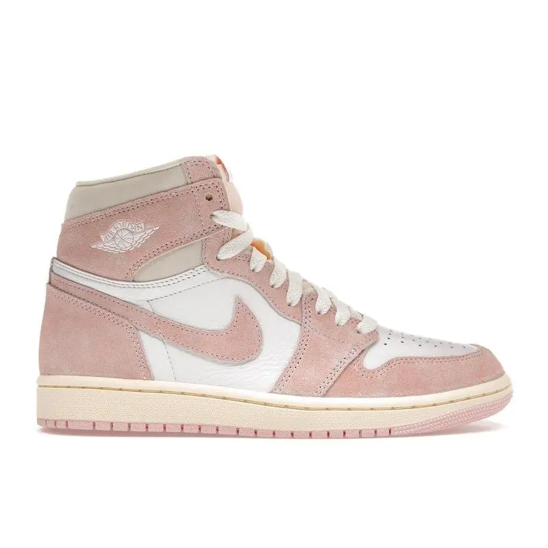 Jordan Women's 1 Retro High OG Washed Pink Basketball Shoes, from StockX