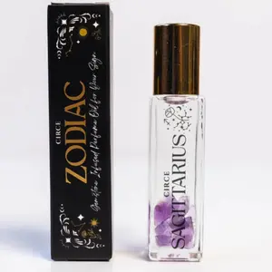 Zodiac Roll on perfumes - 12 signs perfume oil 10ml,  gift for her him, girls  boys, men women