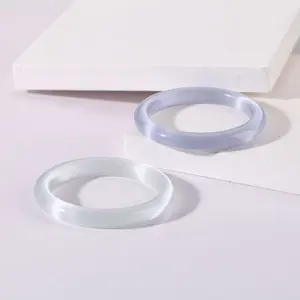 Natural Cat Eye Bangle As A New Year Gift For Mom/Girlfriend Available In Multiple Colors