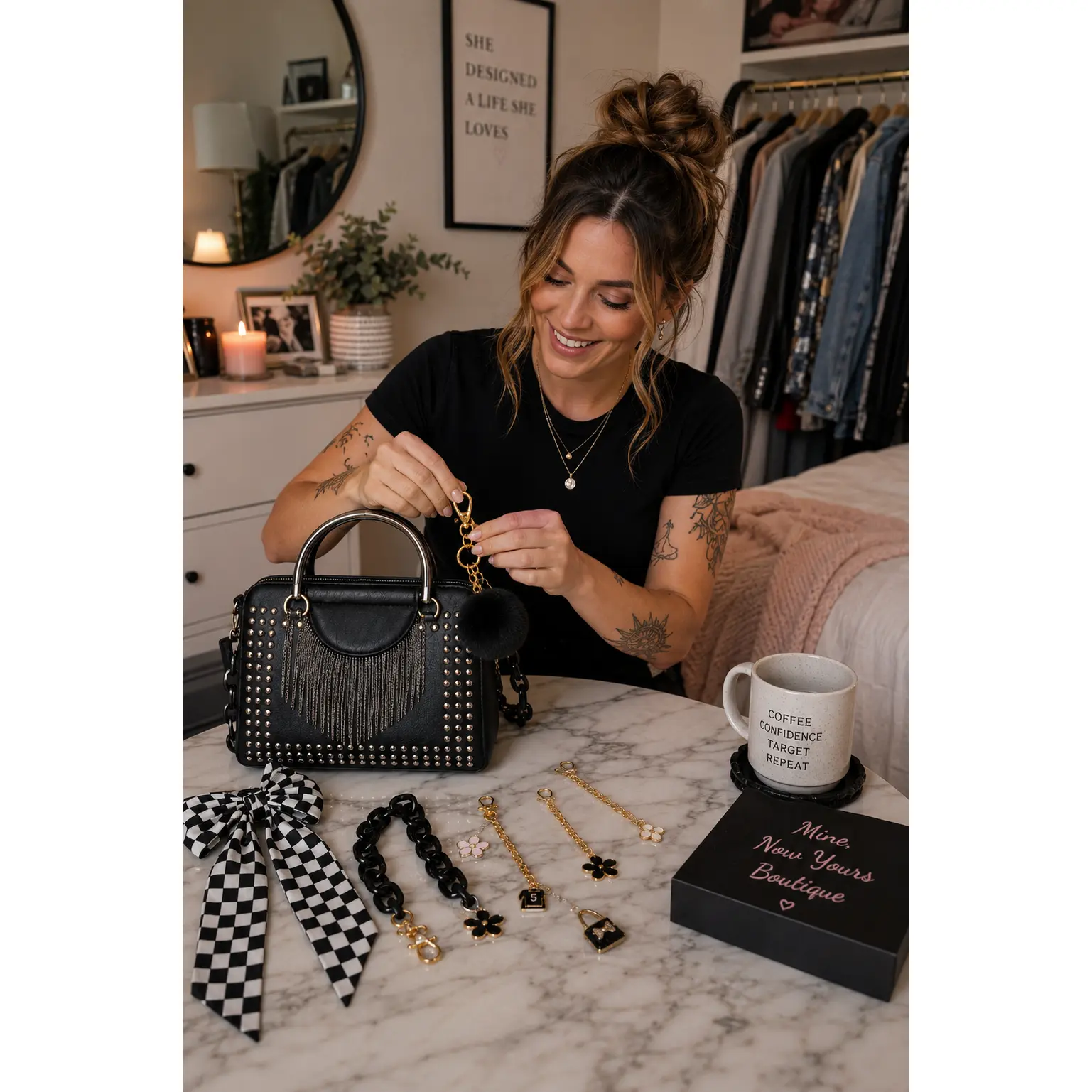 Black Legion Pop Handbag