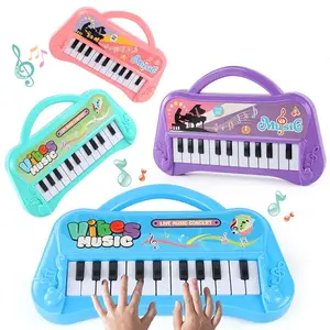 Fun Electronic Piano Toy, Music Enlightenment Journey, Vibrant Colors, Beautiful Patterns, Portable Handheld, Anytime Music Enjoyment