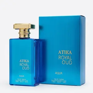 Atika Royal Oud Aqua Perfume Cologne - 3.4oz EDP - Unisex fragrance