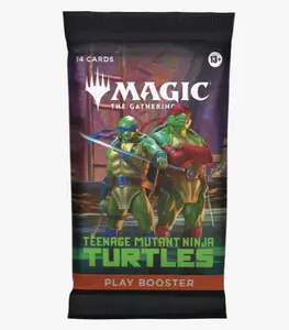 THREE (3) Teenage Mutant Ninja Turtles - Play Booster Pack