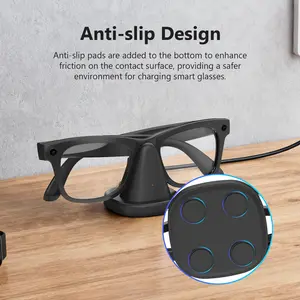 Wearable Devices Meta Ray-Ban AI Glasses Charger Stand Anti-slip Design for Safer Charging of Ray-Ban AI Glasses New Product
