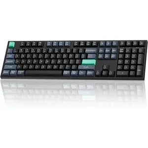 B36 2.4 GHz   Keyboard Silent Typing  Full-Size Layout Launcher Support with Numeric Keypad  Angle Compatible for  Windows Linux