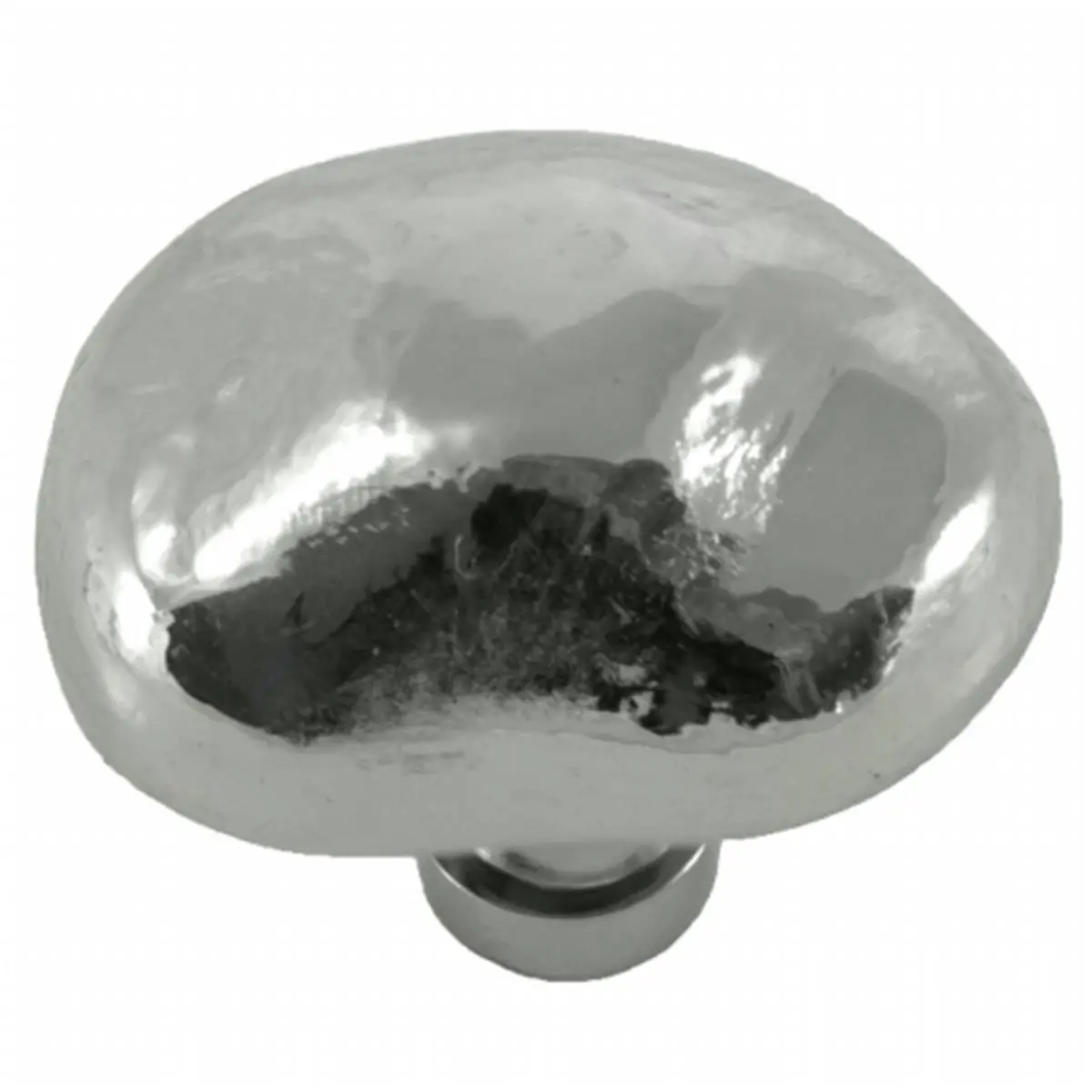 212 MAIN Modern Potato Series Door Knob, 1.05 in. Polished Nickel Finish, Zinc Base, Strategic Brands Door Hardware