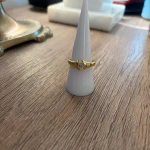 Adjustable gold filled ring