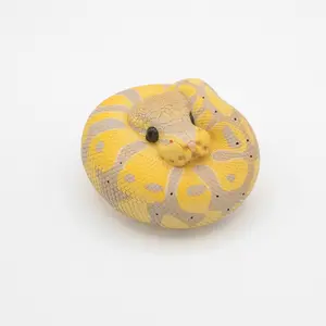 Reptile Figurine Statue Reptile Banana Ball Python