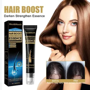 West&Month Hair-Thickening Roller — Scalp Massager, Nourishes Hair Roots, Promotes Thicker & Smoother Hair — Hair Care Roller