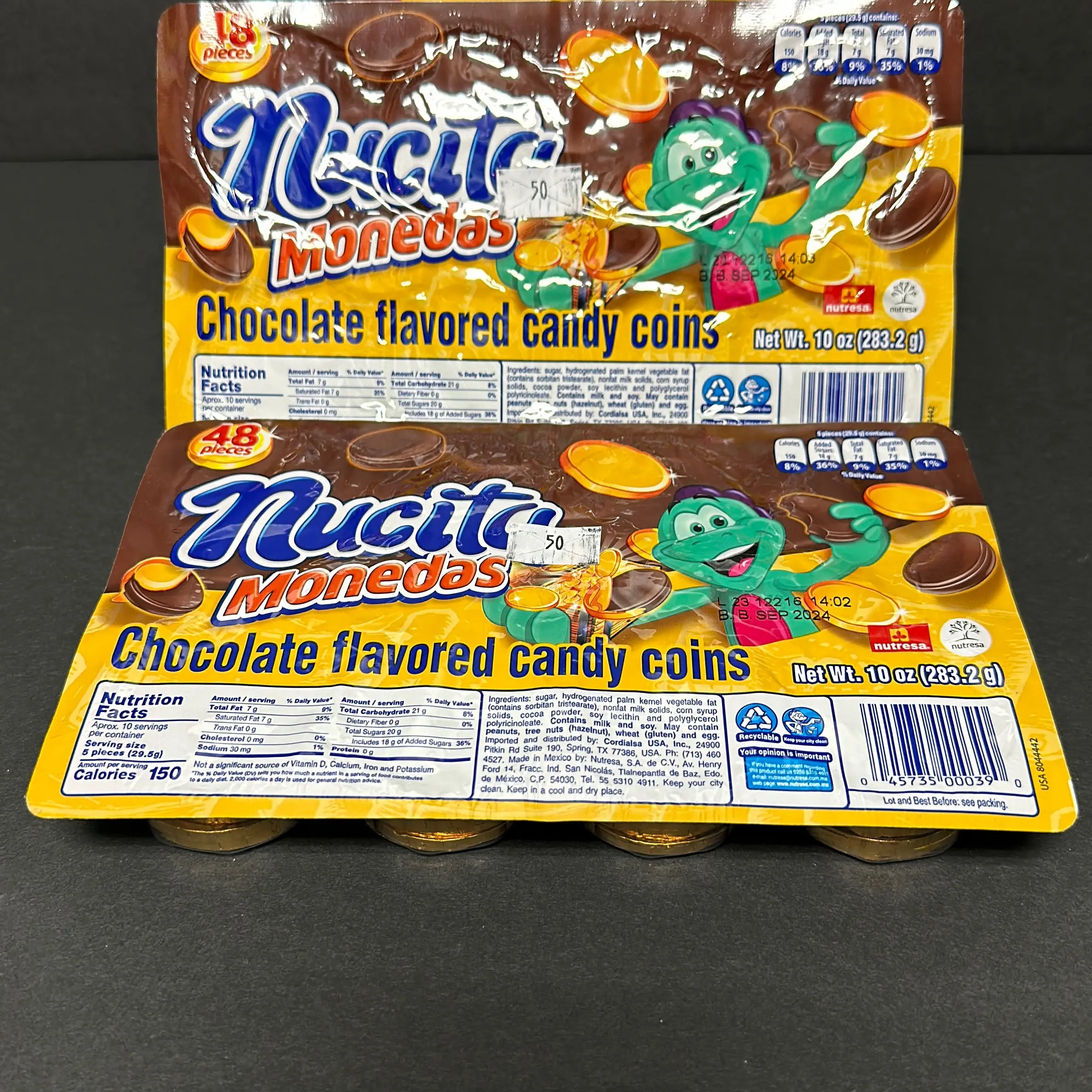 NUCITA MONEDAS Chocolate candy coins