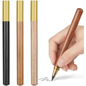 Inkless Pencil - 4 count Everlasting Wooden Infinity Pencil, -Cased Graphite  for Writing Drawing, Students  Office School Supplies