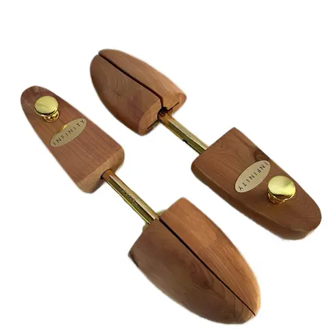 Cedar Wood Shoe Trees—Preserve Shape, Prevent Odor, & Moisture Damage for Sneakers, Dress Shoes, & Boots