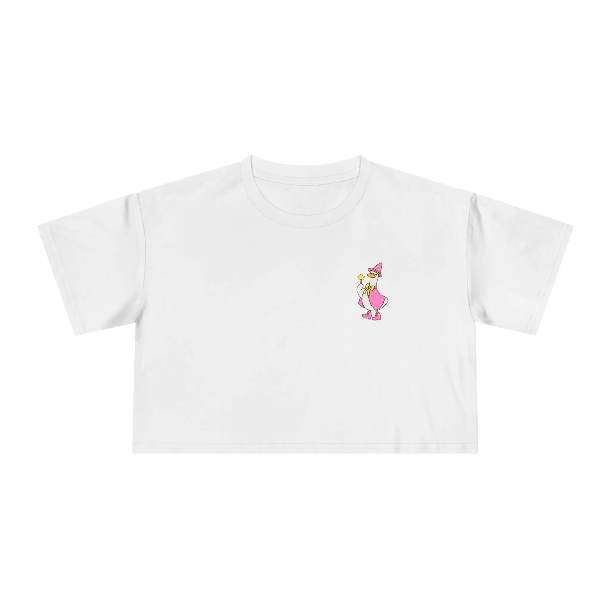 Loosey Goosey Silly Crop Top, Funny Graphic Crop Top for Women