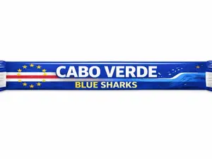 Cabo Verde Flag Scarf - Unisex Lightweight Wrap Shawl, Flag Themed Scarves, Patriotic Style Scarves for Atlantic Island Pride