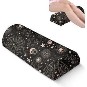 Pillow for  Sleeping - Half Moon Bolster Pillow for Under  While Sleeping Support,  &   (21.5x9x5 Inches)