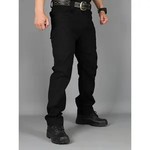 Ultimate Tactical Cargo Pants for Men - Durable, Water-Resistant, Multi-Pocket Outdoor Trousers for Hiking, Camping, Mountaineering, and Outdoor Adventures - Comfortable, Breathable, and Adjustable Fit for All-Day Performance