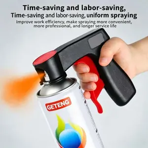 Portable Spray Gun for Car Painting, Universal Refurbishment and Color Change Tool, Handheld Paint Sprayer, Spray Can, Film, Nozzle
