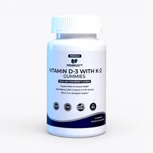 Premiux Vitamin D3 + K2 Gummies — Bone & Heart Health