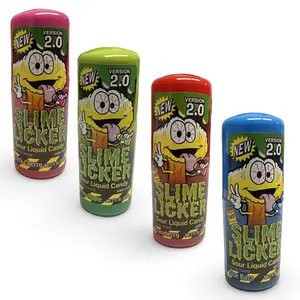 Toxic Waste Slime Licker V2 4 Flavors: Black Cherry, Strawberry, Blue Raspberry and Green Apple